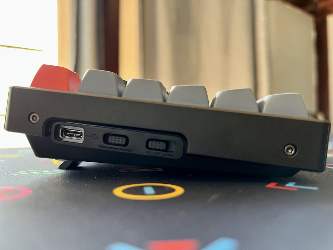 Keychron K8 Pro Low Angle