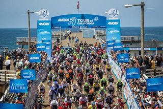 The Tour of California takes off from Pismo Beach in 2015