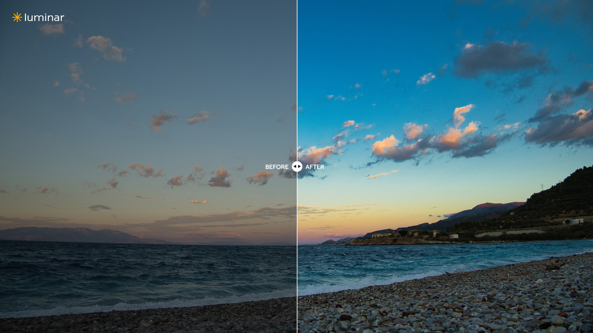 Luminar screenshot showing the 2026 Fall Update