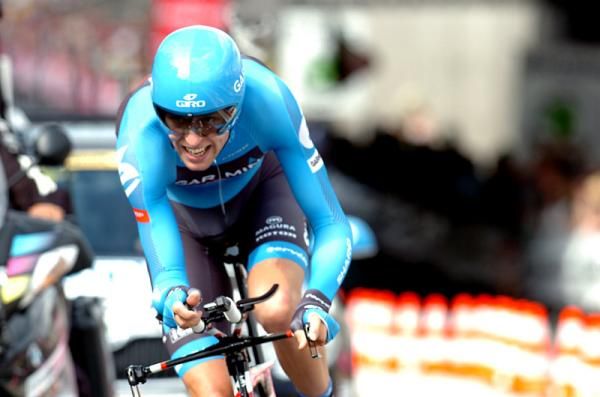 Giro champion Ryder Hesjedal (Garmin-Sharp) began his Tour de France with a 15th place prologue result.