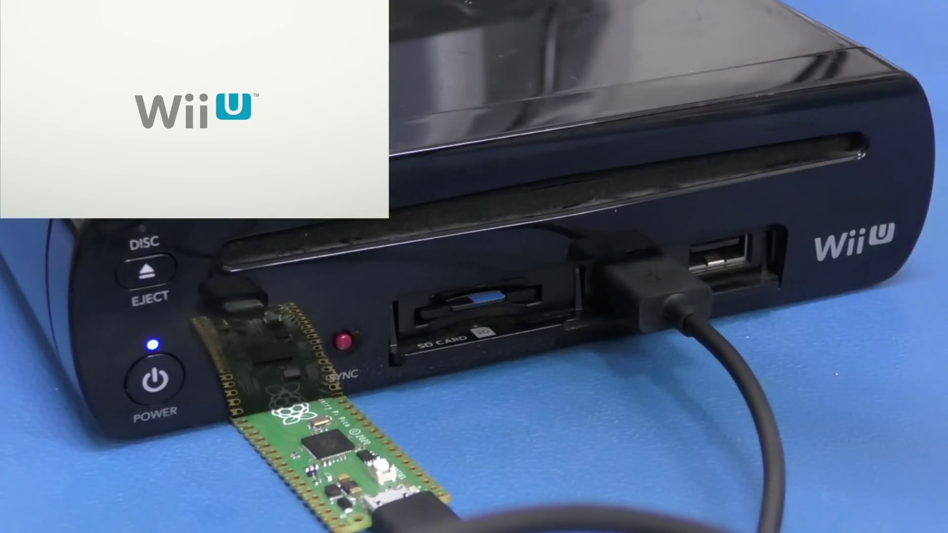 Voultar folosind un Raspberry Pi Pico pentru a debloca un Nintendo Wii U