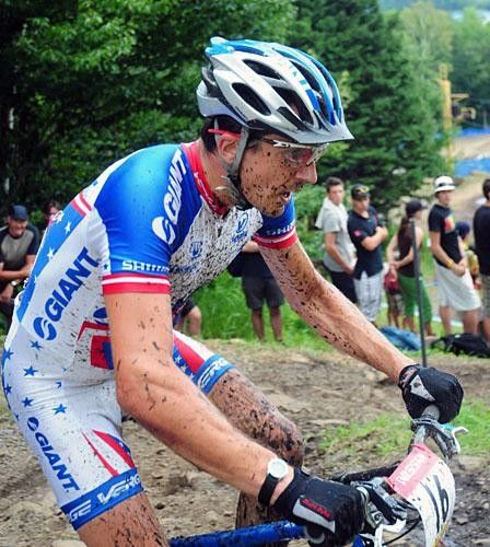 Adam Craig (Giant) at Mont-Sainte-Anne