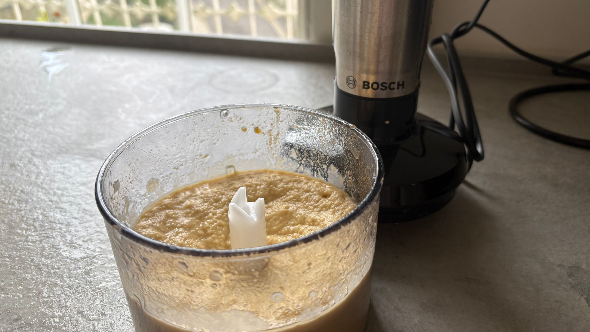 Testing the Bosch Hand Blender