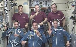 New Crew Arrives at Space Station on Russian Spacecraft