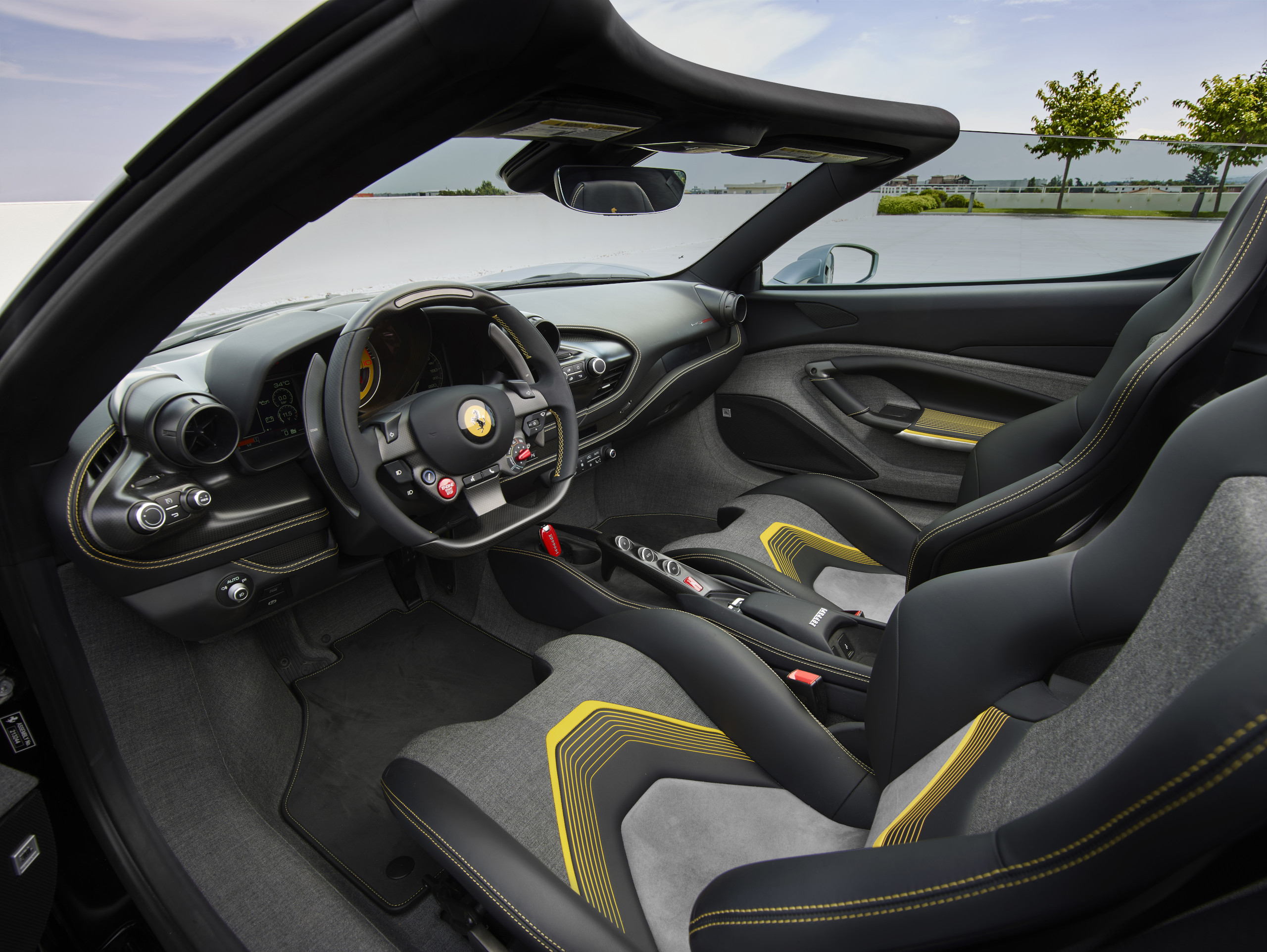 Ferrari HC25 interior
