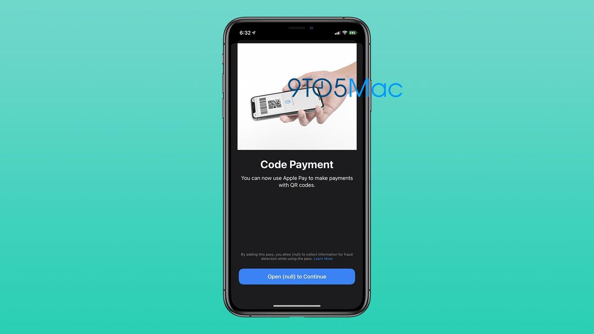 Apple Pay Bar Code Payment Copy