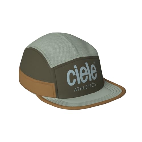 Ciele Athletics Gocap - Premium Washable Moisture Wicking Hat With Sun Protection, 5-Panel Knit Running Hat - Ivygreen