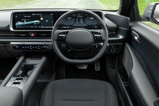 Hyundai IONIQ 6 driver's view