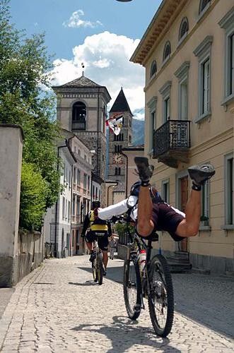 Heading into Poschiavo.