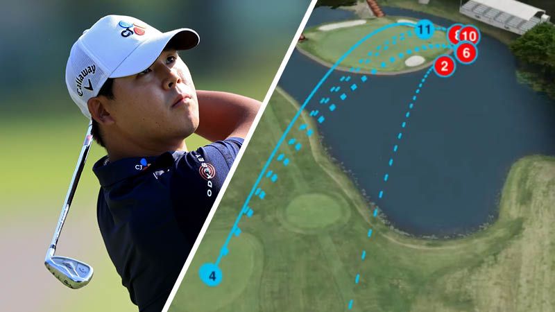 Si Woo Kim Made A 13 On A Par 3