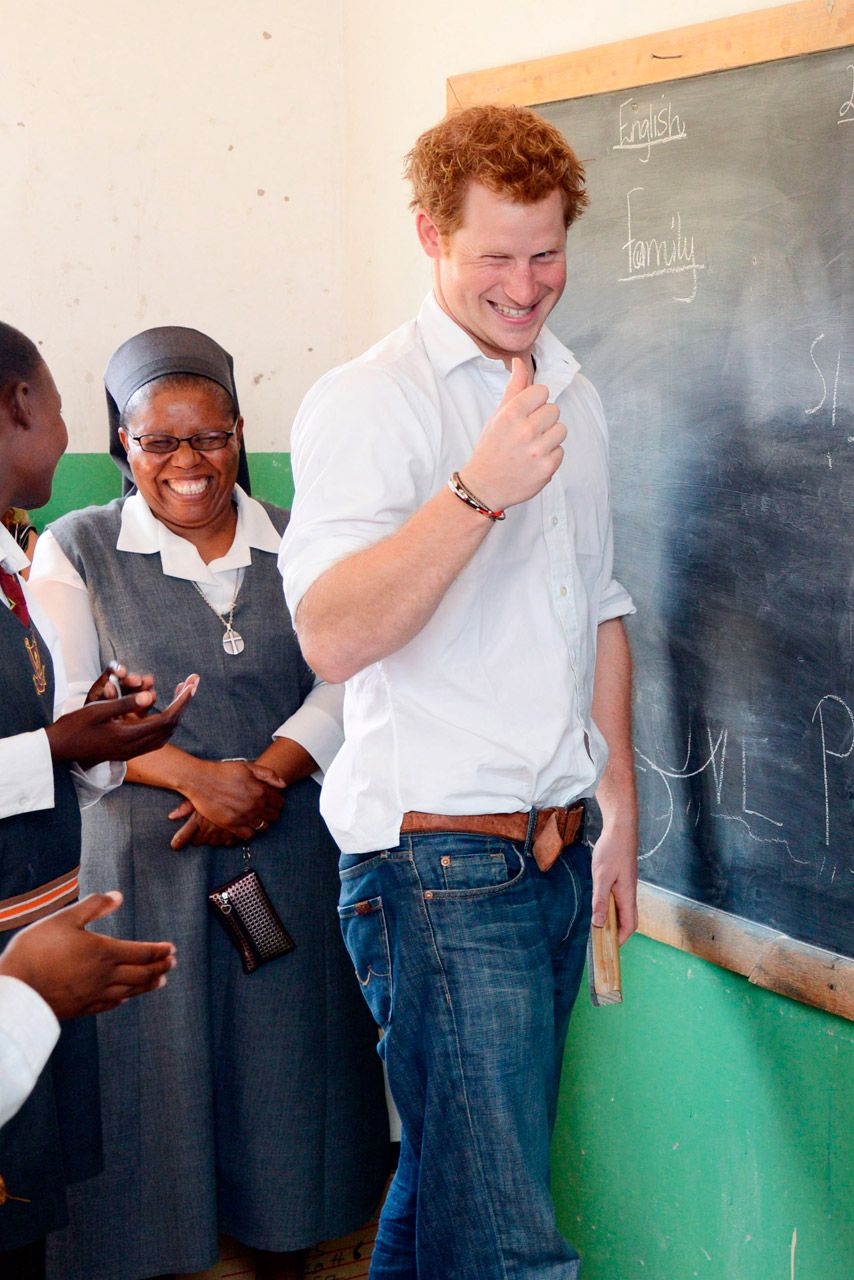 Prince Harry in Lesotho