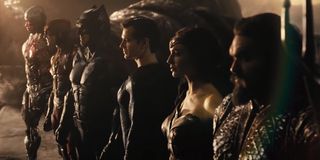 Zack Snyder's Justice League superhero lineup