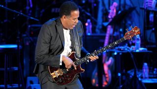 Stanley Clarke performs onstage at the Hollywood Bowl on June 14, 2014