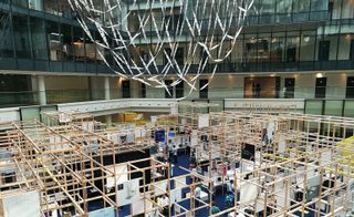 Aerial View Of Global Grad Show Dxbdw