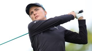 Lexi Thompson takes a shot at the Walmart NW Arkansas Championship