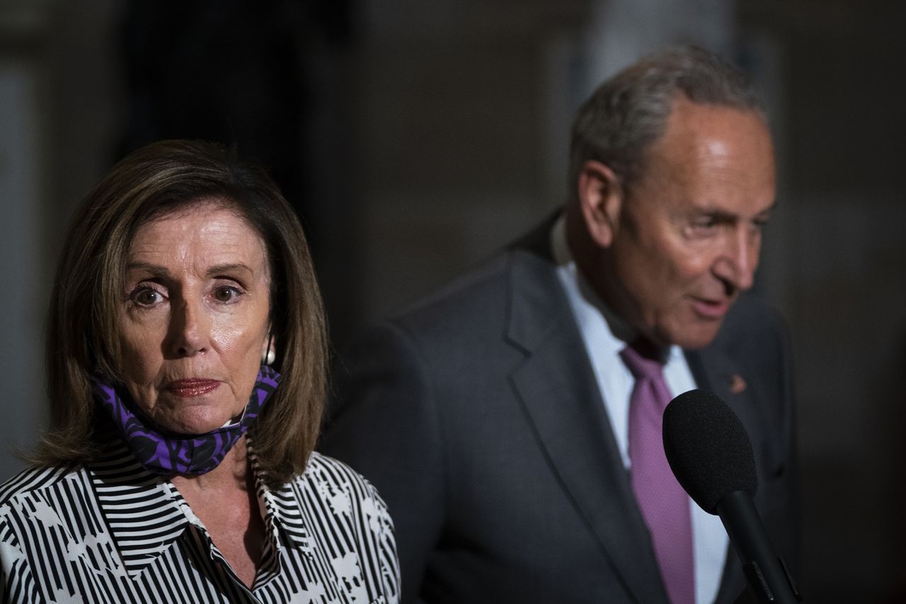 Nancy Pelosi and Chuck Schumer