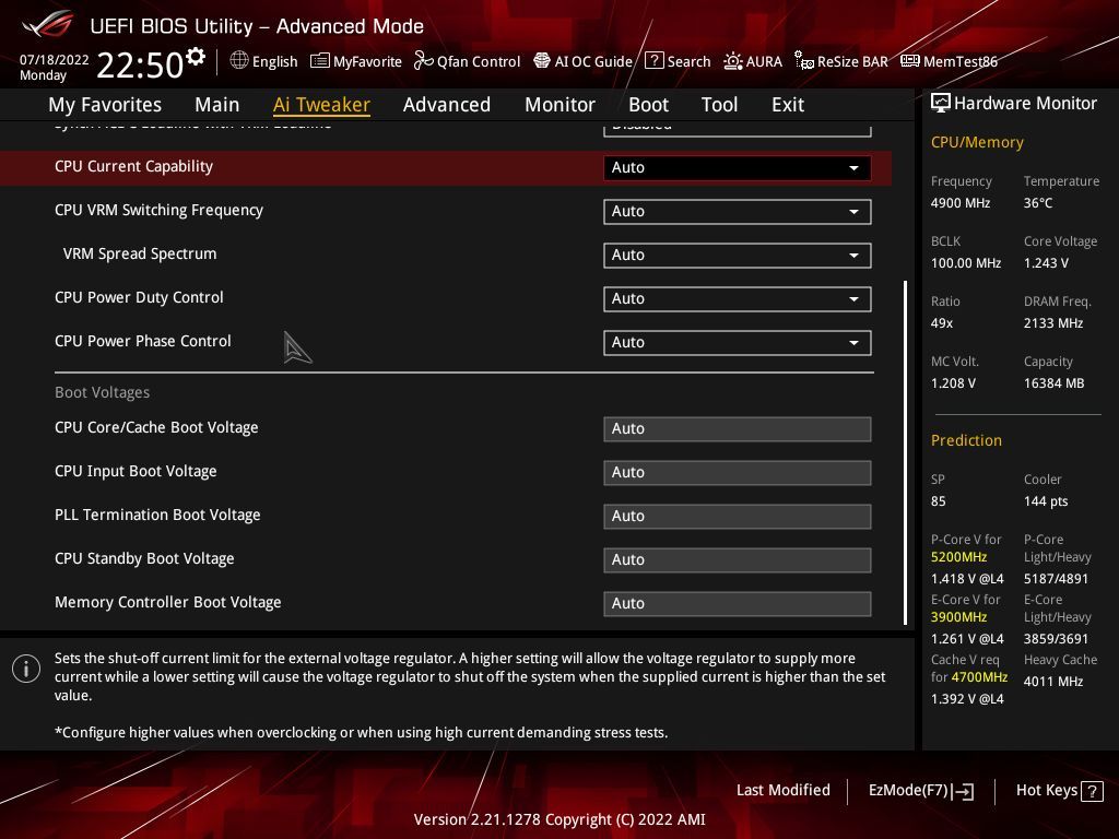 Asus ROG Strix Z690-A Gaming WIFI D4