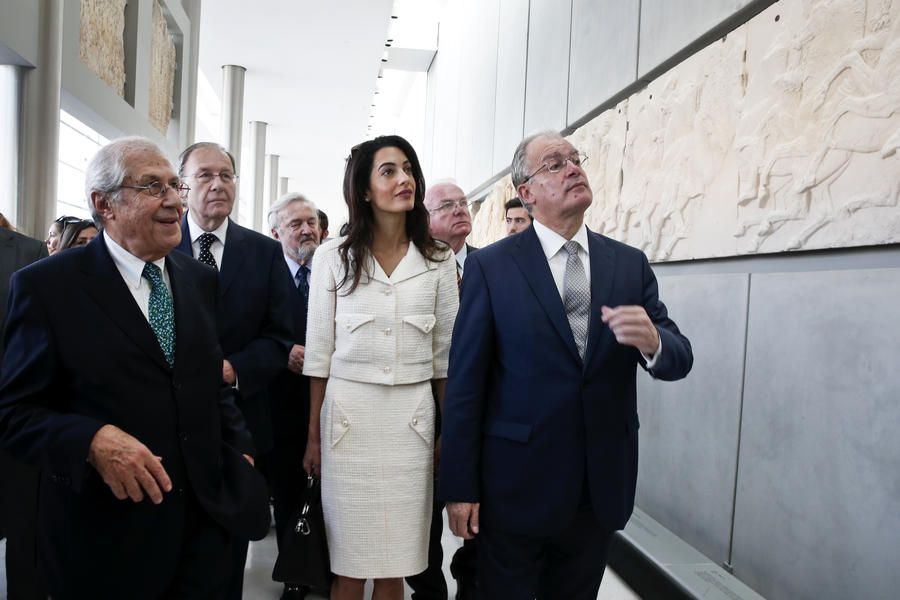 Greece thinks Amal Alamuddin Clooney could solve the West&amp;#039;s longest-running cultural spat