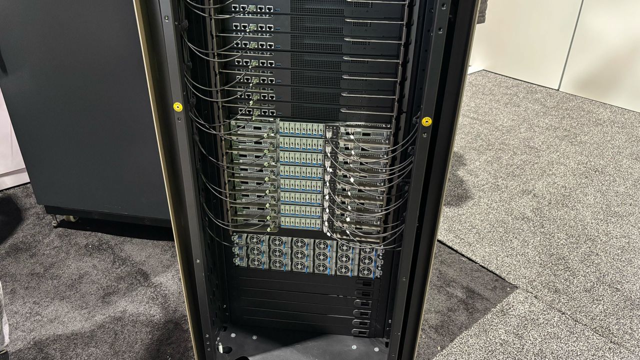 Nvidia Blackwell Ultra B300 racks and servers