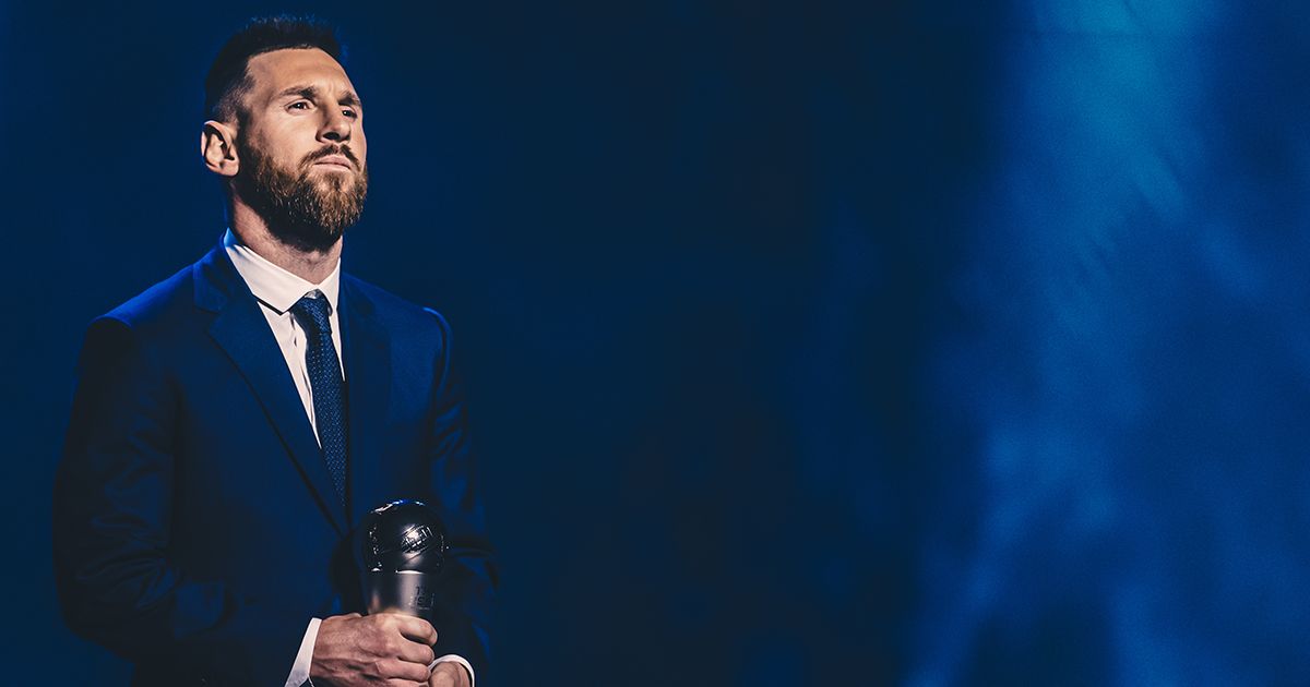  The Best FIFA Men’s Player Award Winner Lionel Messi of FC Barcelona and Argentina is seen during The Best FIFA Football Awards 2019 at Teatro alla Scala on September 23, 2019 in Milan, Italy.