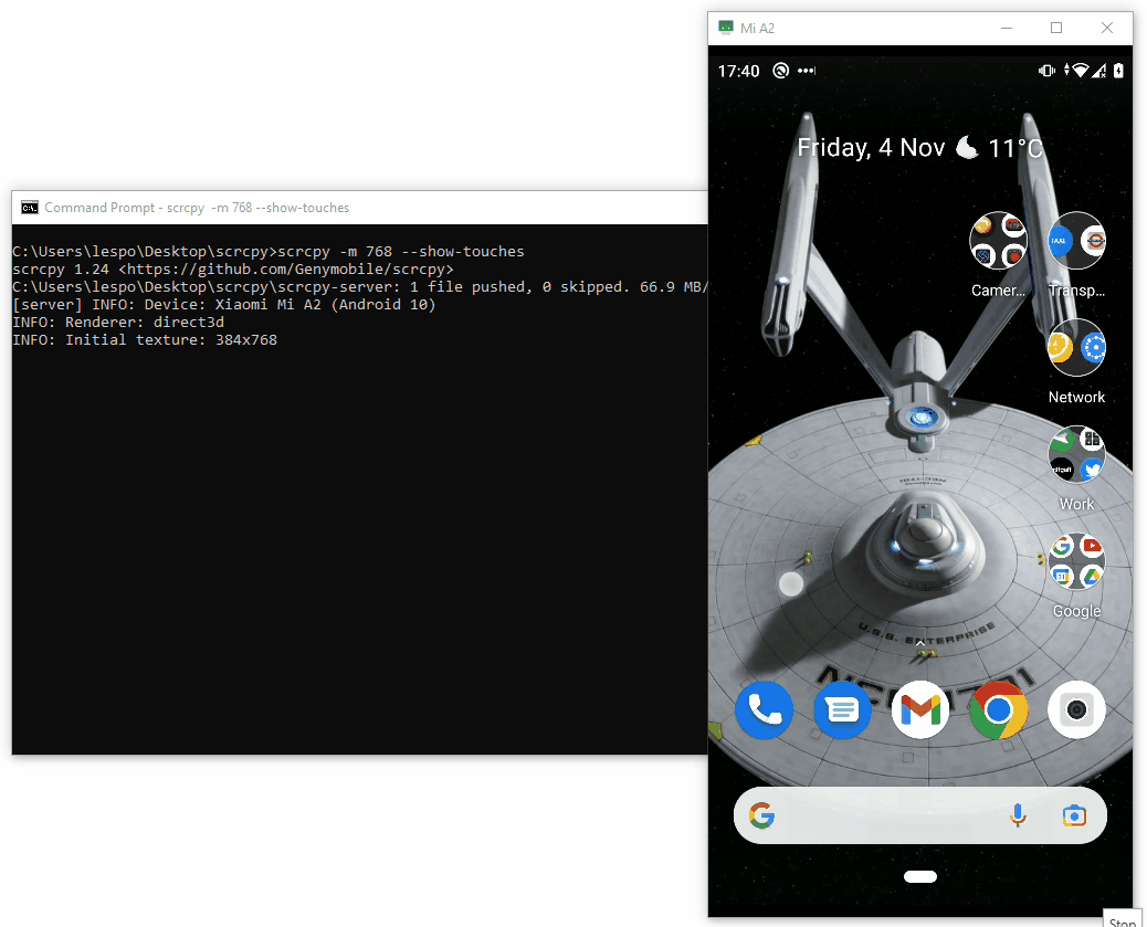 Scrcpy windows. Scrcpy windows