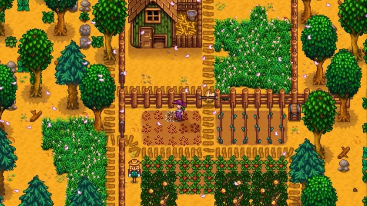 Stardew Valley trailer art