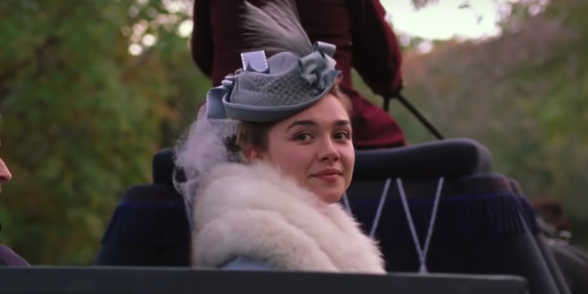 Florence Pugh as Amy March in Little Women