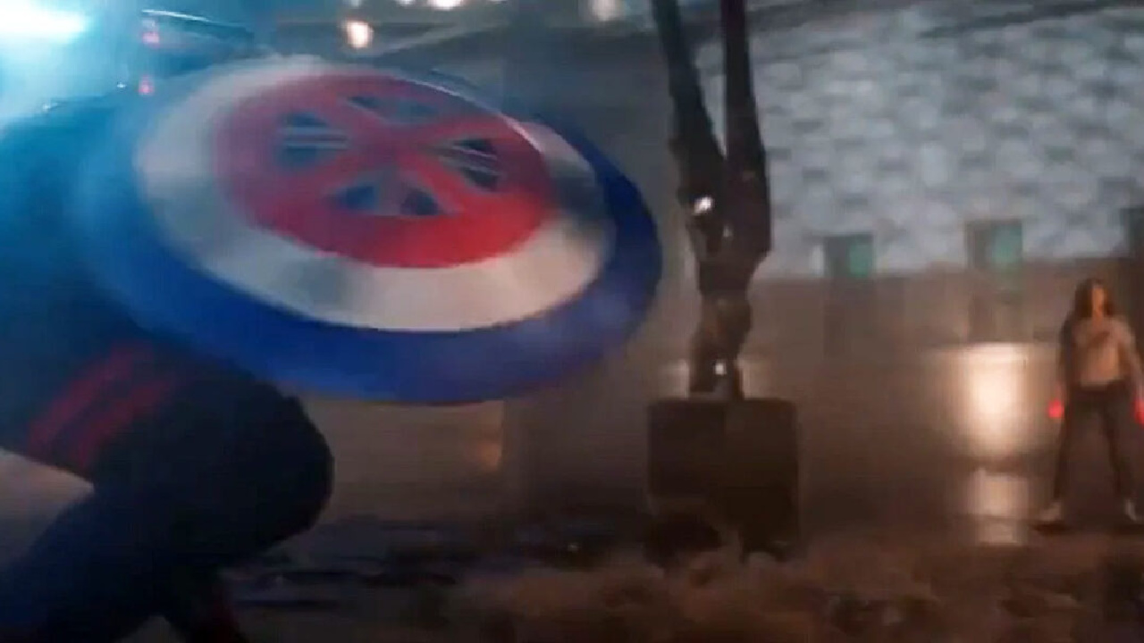 Captain Carter's shield in the trailer for the Multiverse of Madness trailer.