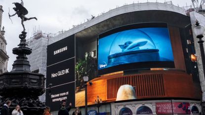 Samsung billboard for 2023 8K Neo QLED