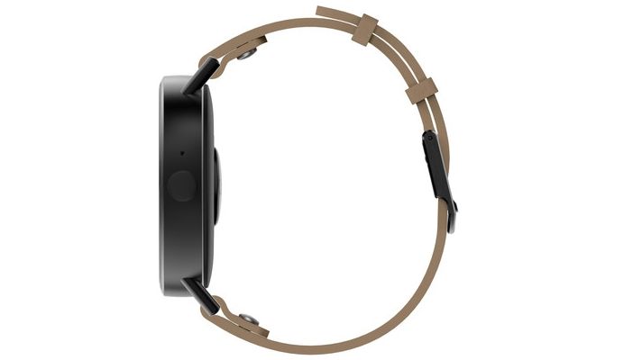 The Misfit Vapor 2 in brown from the side. Credit: Coolblue
