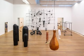 Installation view of 'Alexandra Bircken: A–Z', 28 July 2021-16 January 2022 at Museum Brandhorst