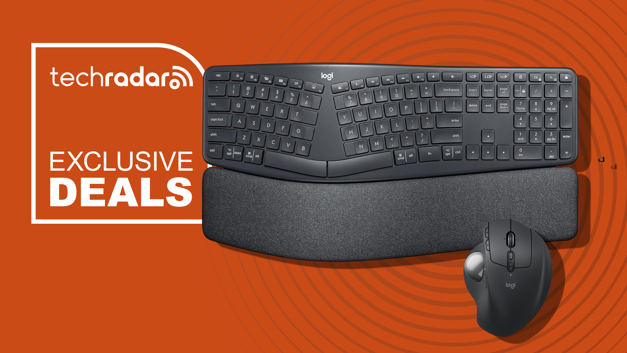 Logitech Ergo K860 keyboard and MX Ergo S mouse