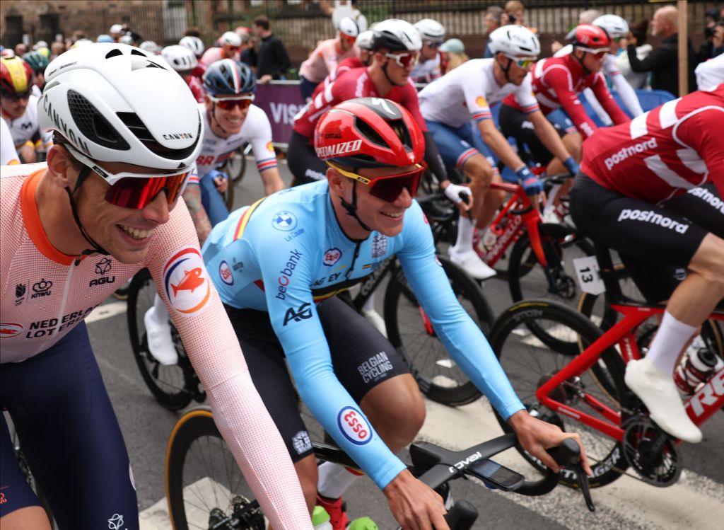 PREVIEW, Glasgow World Championships Men's Elite Road Race 2023 - Van der  Poel, Van Aert, Evenepoel, Pogacar, Pedersen and Philipsen headline  270-kilometer explosive fight for rainbow jersey