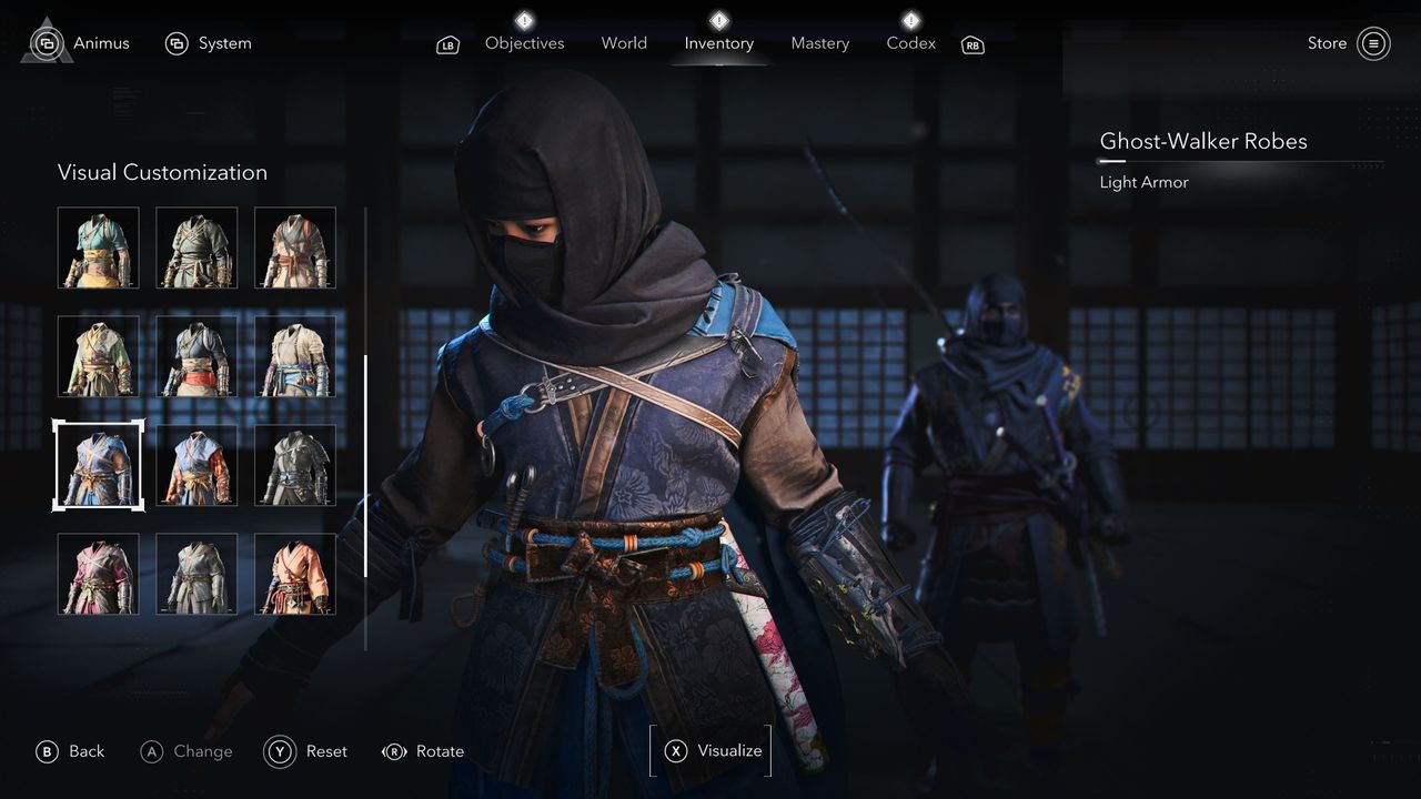 Screenshot of Assassin's Creed Shadows on Xbox Series X.
