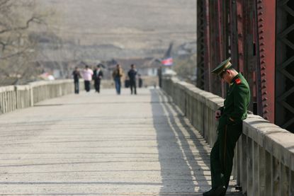 China border.