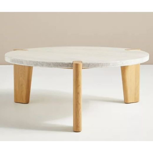 White topped coffee table