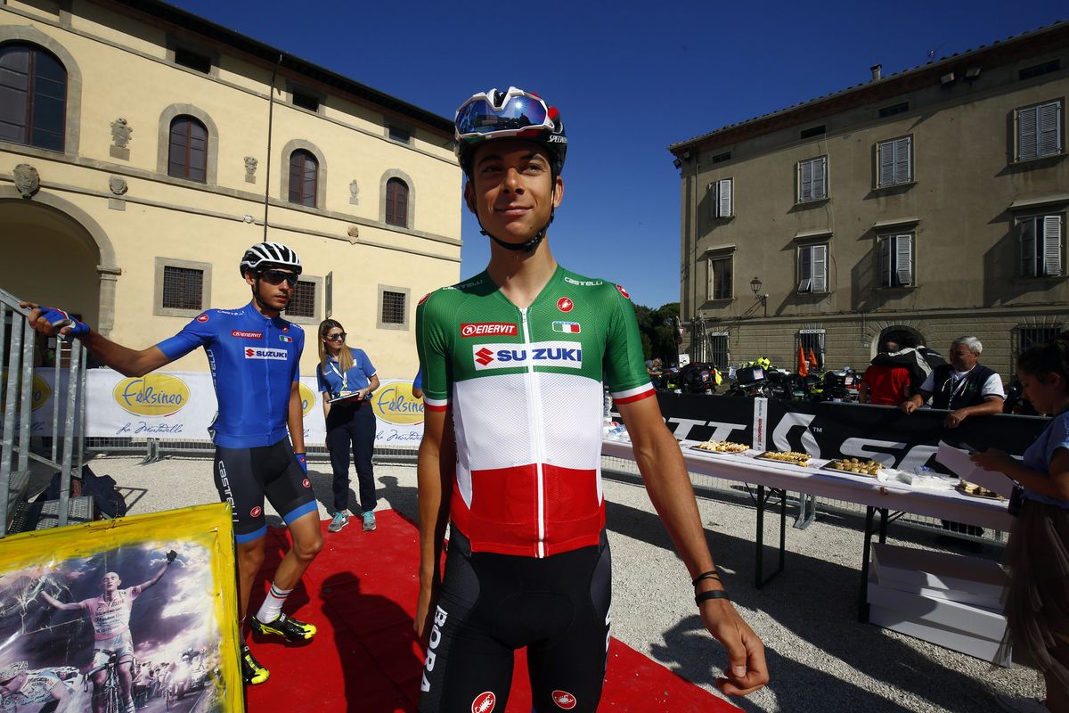 Davide Formolo (Italy National Team) at the start