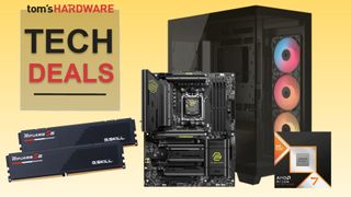 Newegg bundle that offsets the price of this $884.99 kit of 64GB of G.Skill RAM to just $216.01.