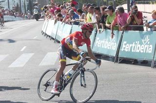 Race leader Alberto Contador (Saxo Bank Tinkoff Bank)