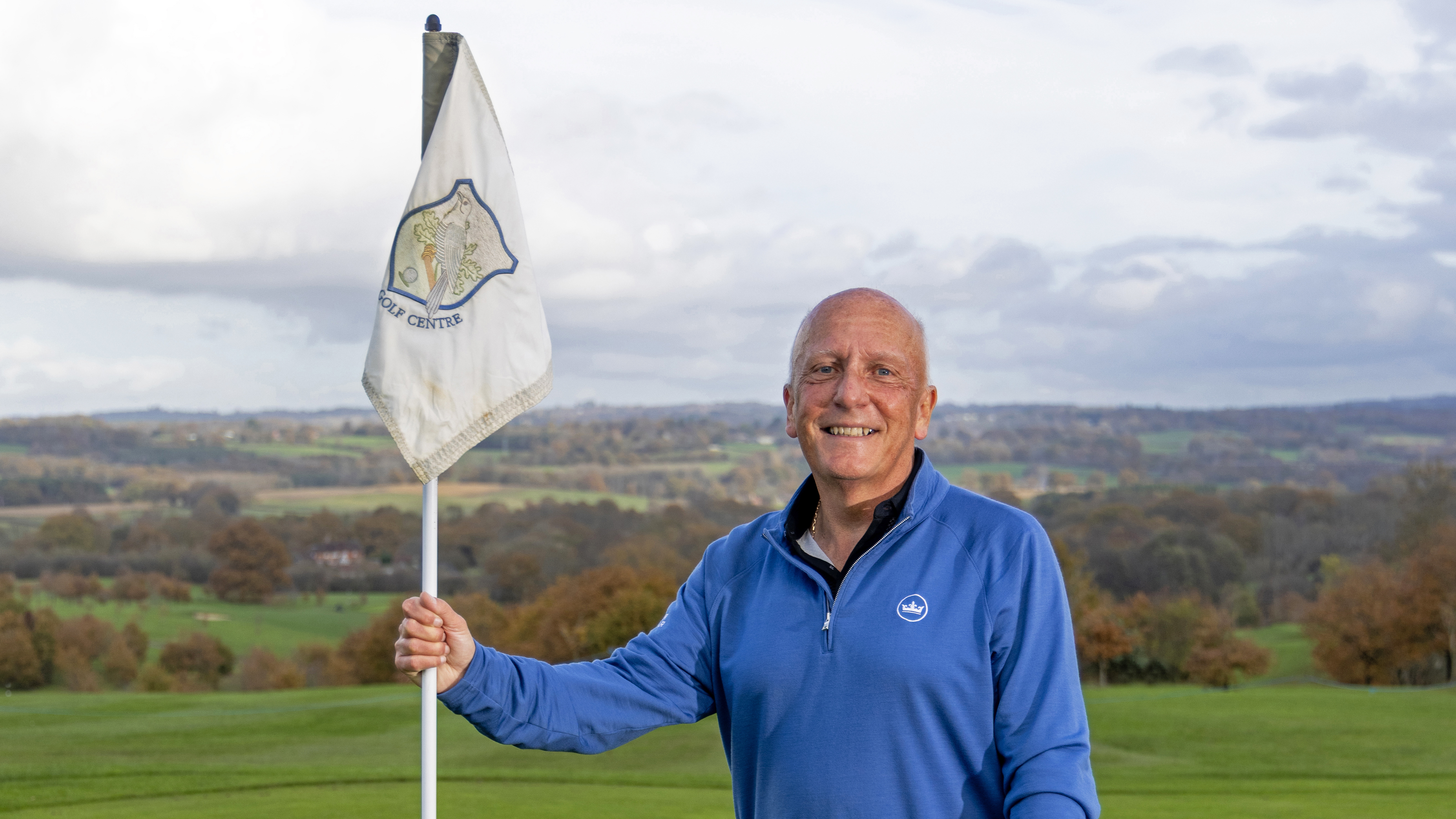Rob on final green at Cuckfield