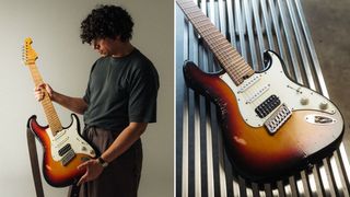 Josh de la Victoria's custom-built Iconic Solana 7 multi-scale