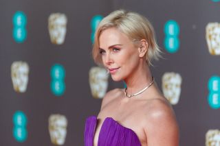 Charlize Theron attending the BAFTA awards