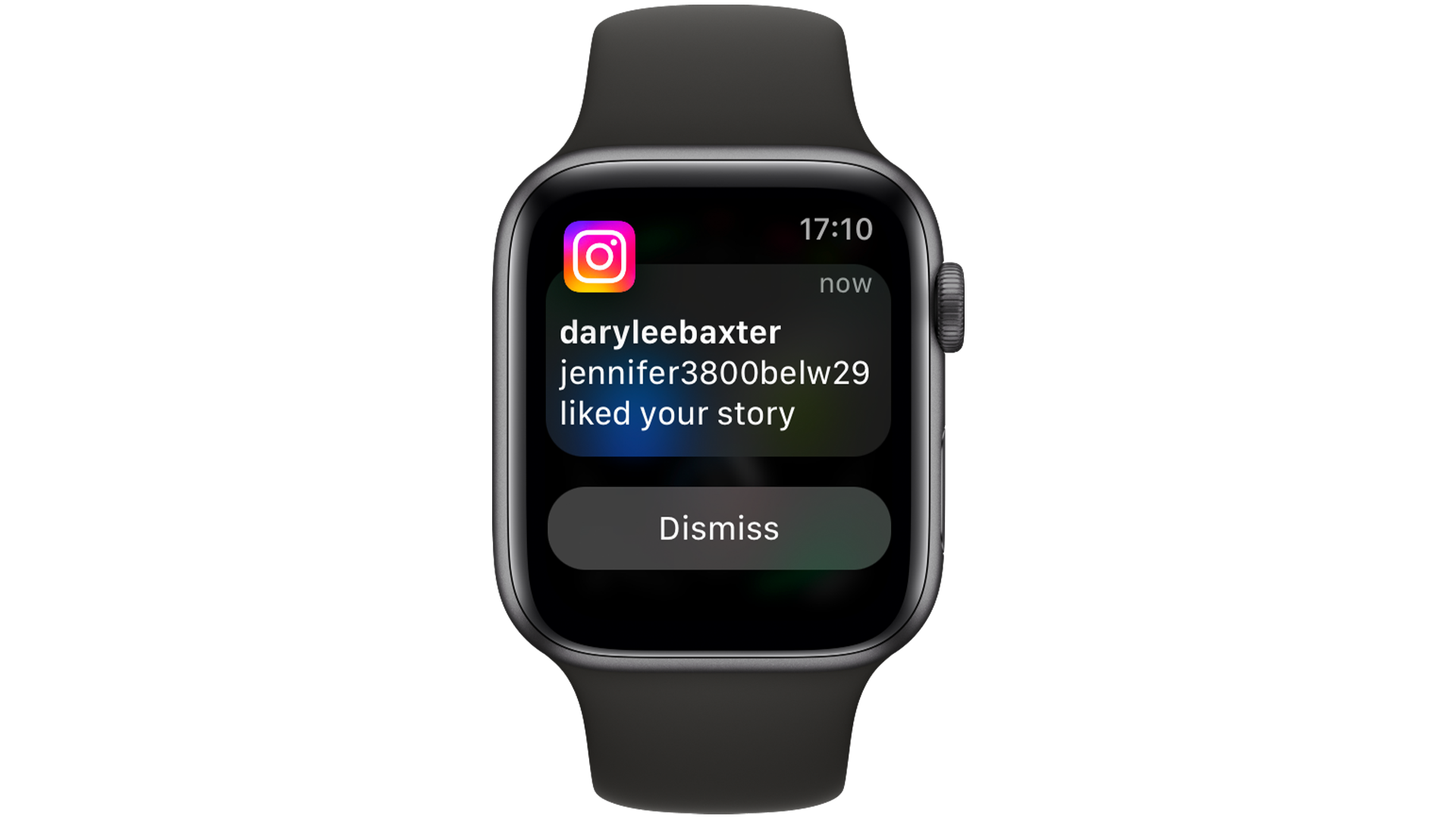 Spam Instagram Apple Watch