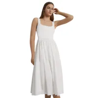 Gathered Sleeveless Dress in Stretch Knit, was £430 now £258 | Theory