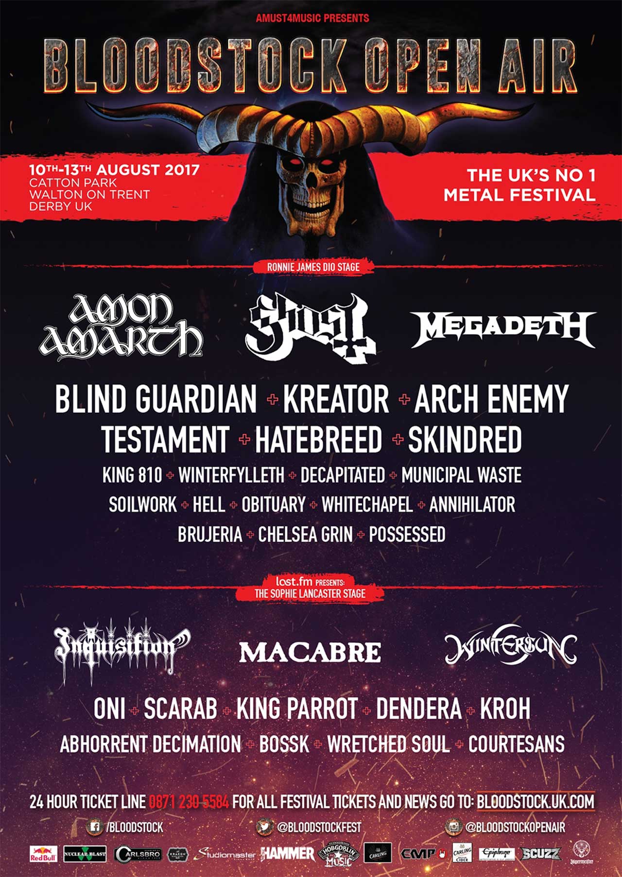 Ghost confirmed as final Bloodstock headliner | Louder