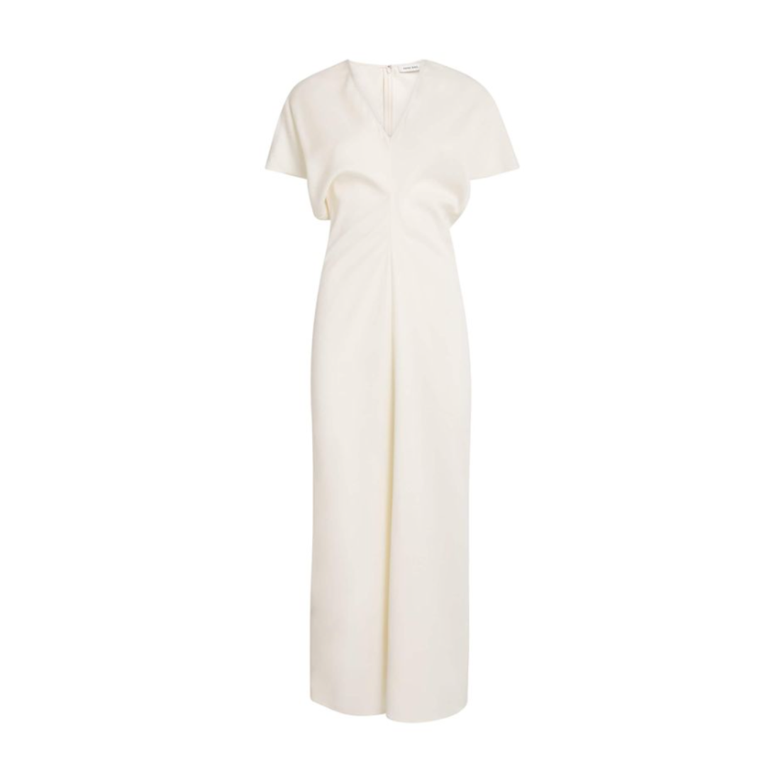 ANINE BING, Satin Zadig Midi Dress