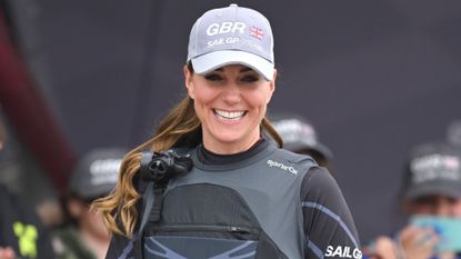Kate Middleton's wetsuit worn during her visit to the 1851 Trust and the Great Britain SailGP Team on July 31