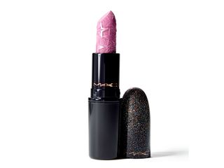 Glitter lipstick MAC Cosmetics Kiss of Stars Lipstick in Kiss of Stars, £19, Harvey Nichols