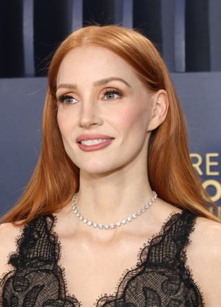 Jessica Chastain attends the 30th Annual Screen Actors Guild Awards at Shrine Auditorium and Expo Hall on February 24, 2024 in Los Angeles, California