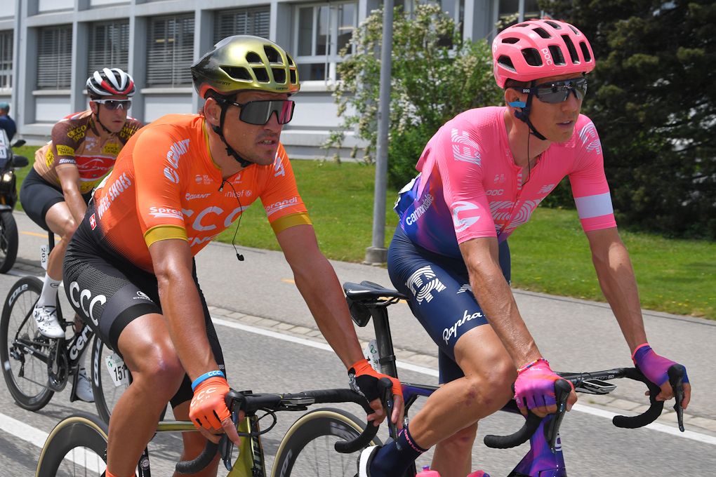 Greg Van Avermaet and Sep Vanmarcke